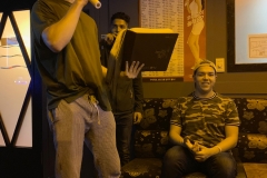 Andy had some fun dance moves.